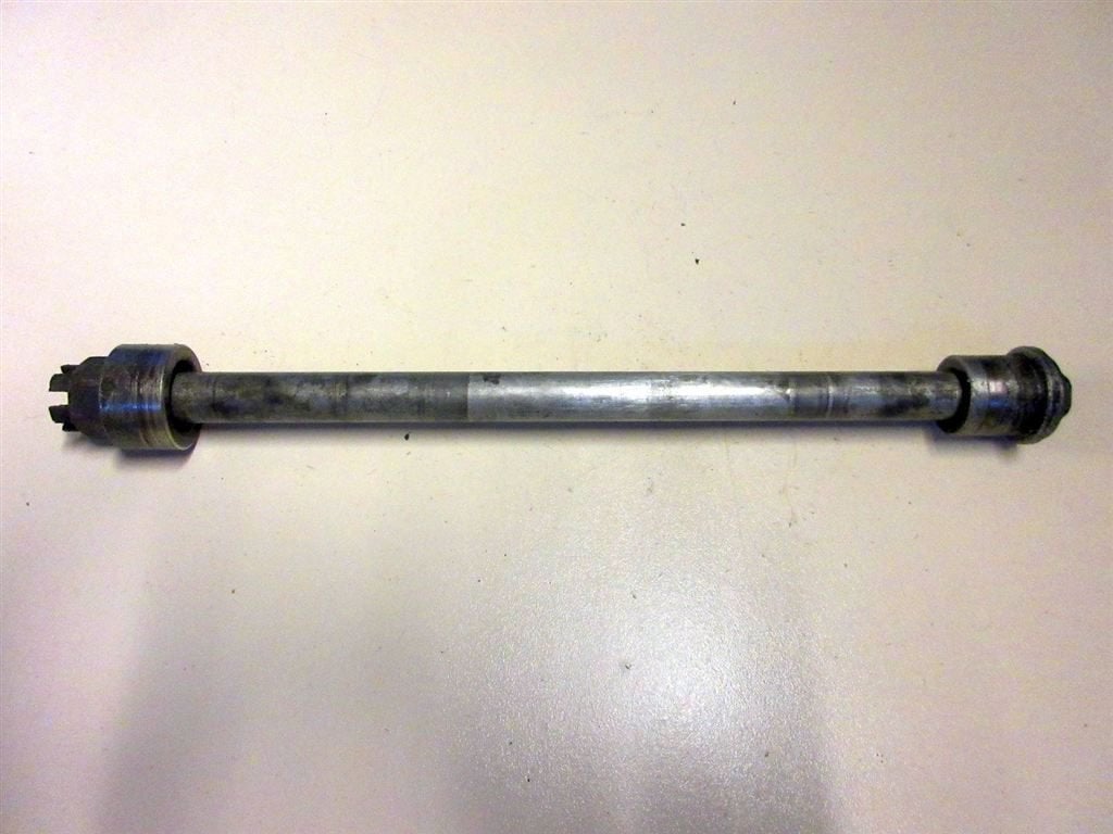 Kawasaki GPZ600 achterwielas achteras achter as wielas GPZ, Ophalen of Verzenden, Gebruikt