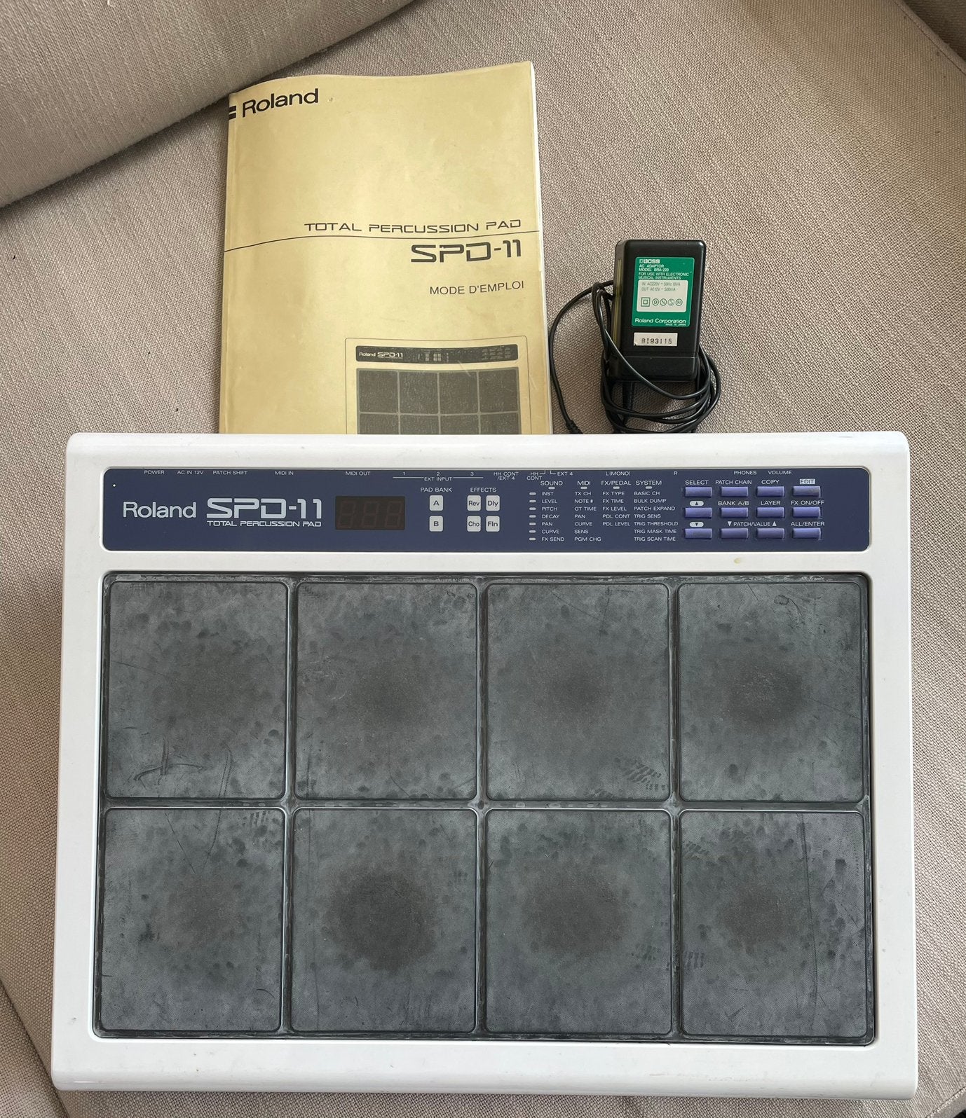 Roland SPD-11 module de percussion électronique, Enlèvement, Utilisé, Roland