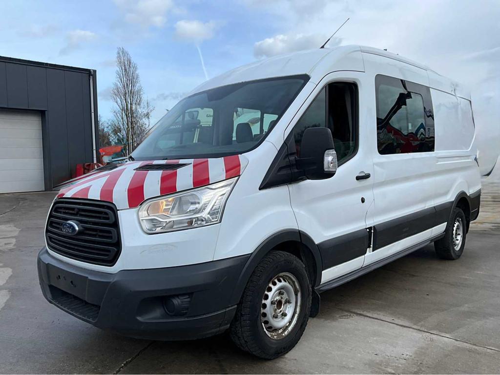 Ford Transit Double Cab 2016 (7 lits de cabine) - Bar de rem, Autos, Achat, Entreprise, Boîte manuelle, Autre carrosserie