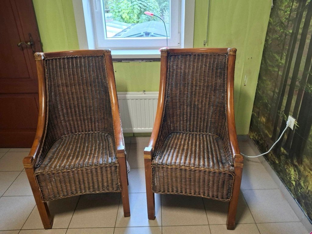 robuuste rieten zetels, Banc droit, Une personne, Landelijk, Enlèvement
