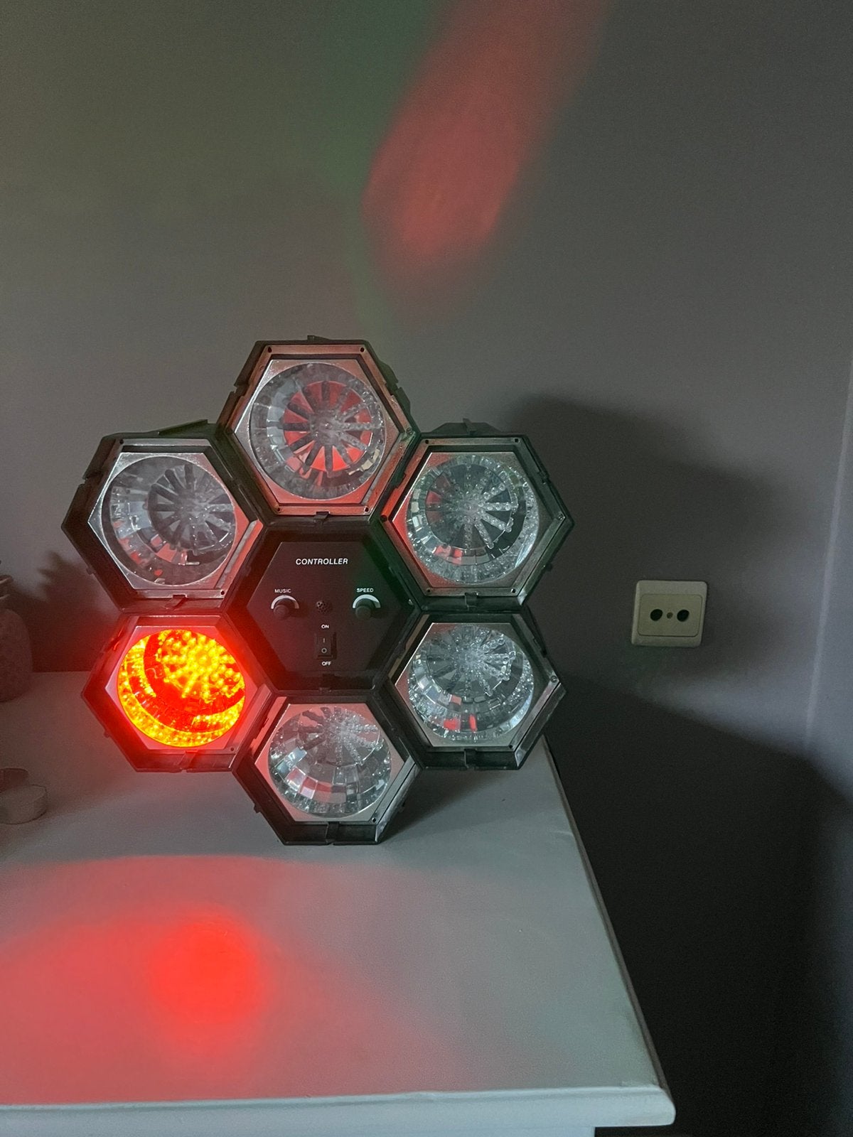 Disco lamp, Ophalen of Verzenden, Zo goed als nieuw