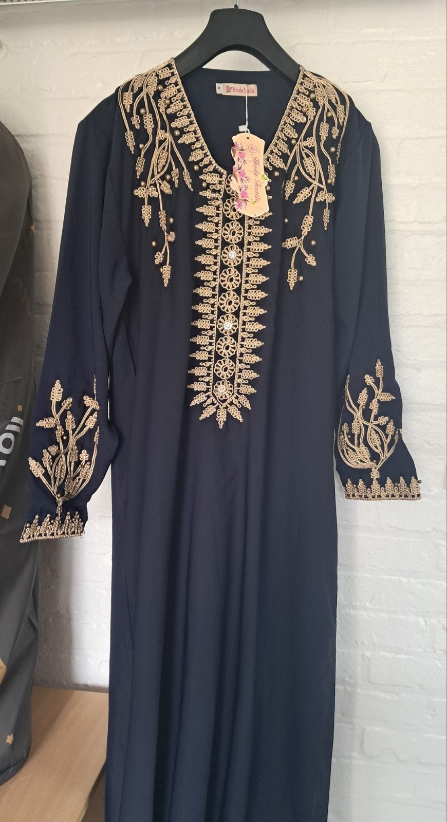 caftan caftani léger, Neuf, Taille 42/44 (L), Bleu, Autres types