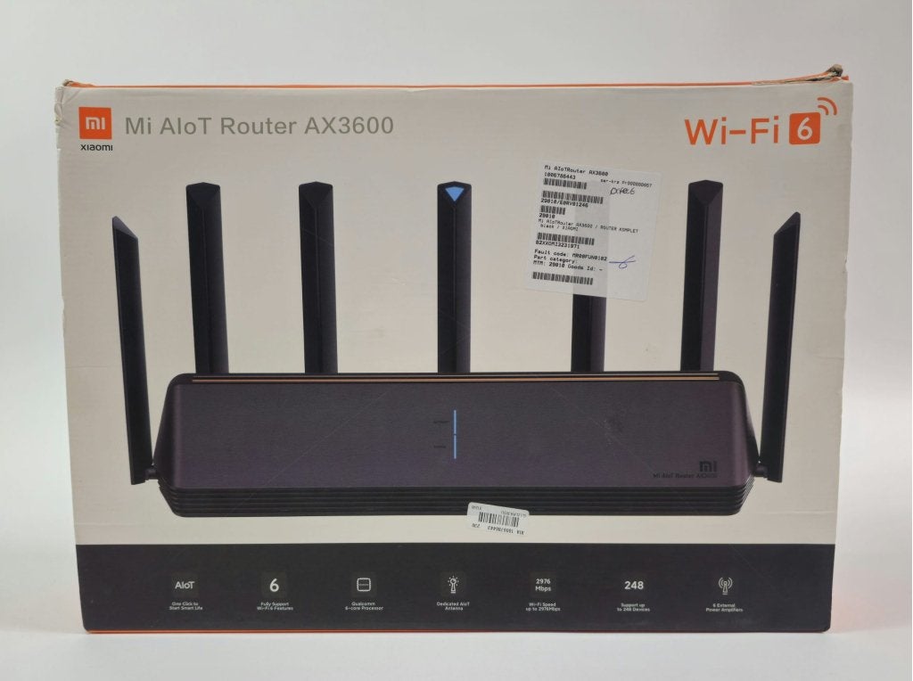 Xiaomi Mi AIoT Router AX3600 | Retourdeal, Computers en Software, Router, Xiaomi, Support@xiaomi,com, Nieuw