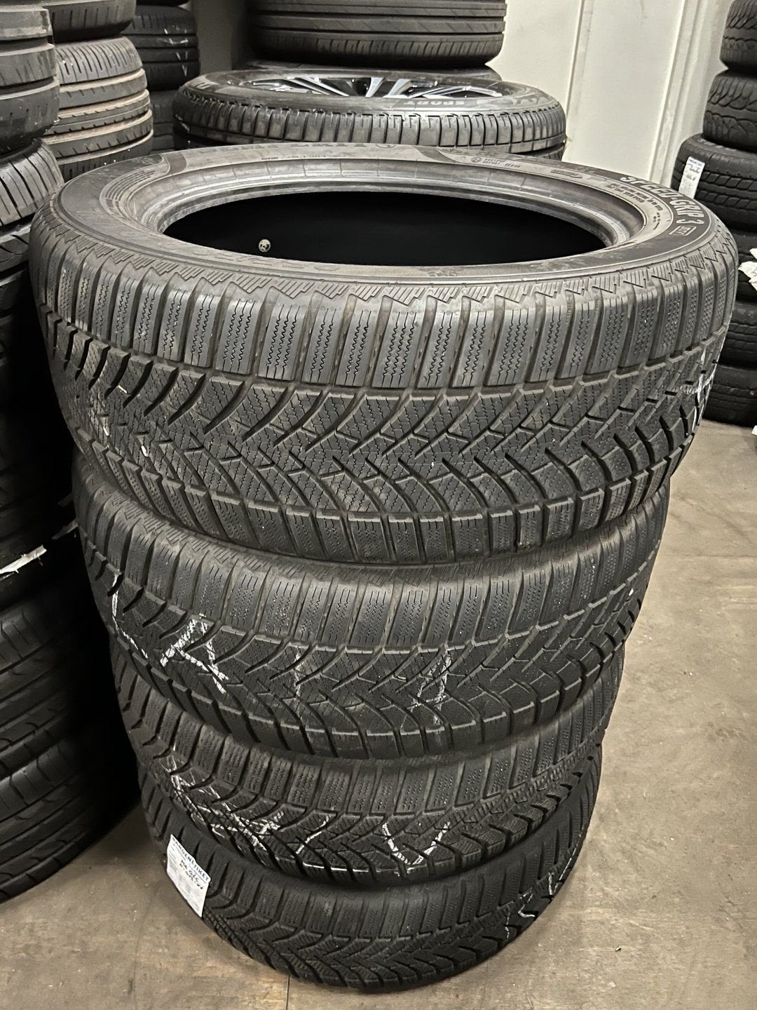 Winterbanden breedset mercedes GLC, Auto-onderdelen, Banden en Velgen, 19 inch, Gebruikt, -, -