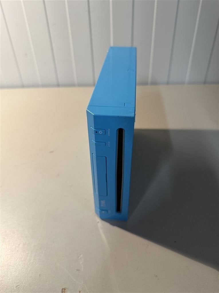 Nintendo Wii Console - Blauw - Alleen Unit - Getest, Games en Spelcomputers, Ophalen of Verzenden, Zo goed als nieuw