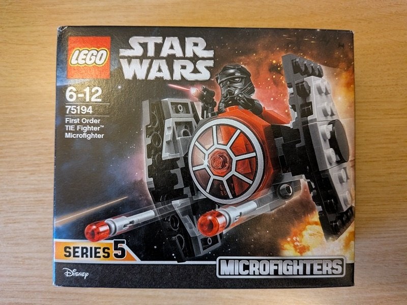 lego Star Wars - microfighters 75194 First Order TIE Fighter, Ophalen, Gebruikt, Lego, Star Wars
