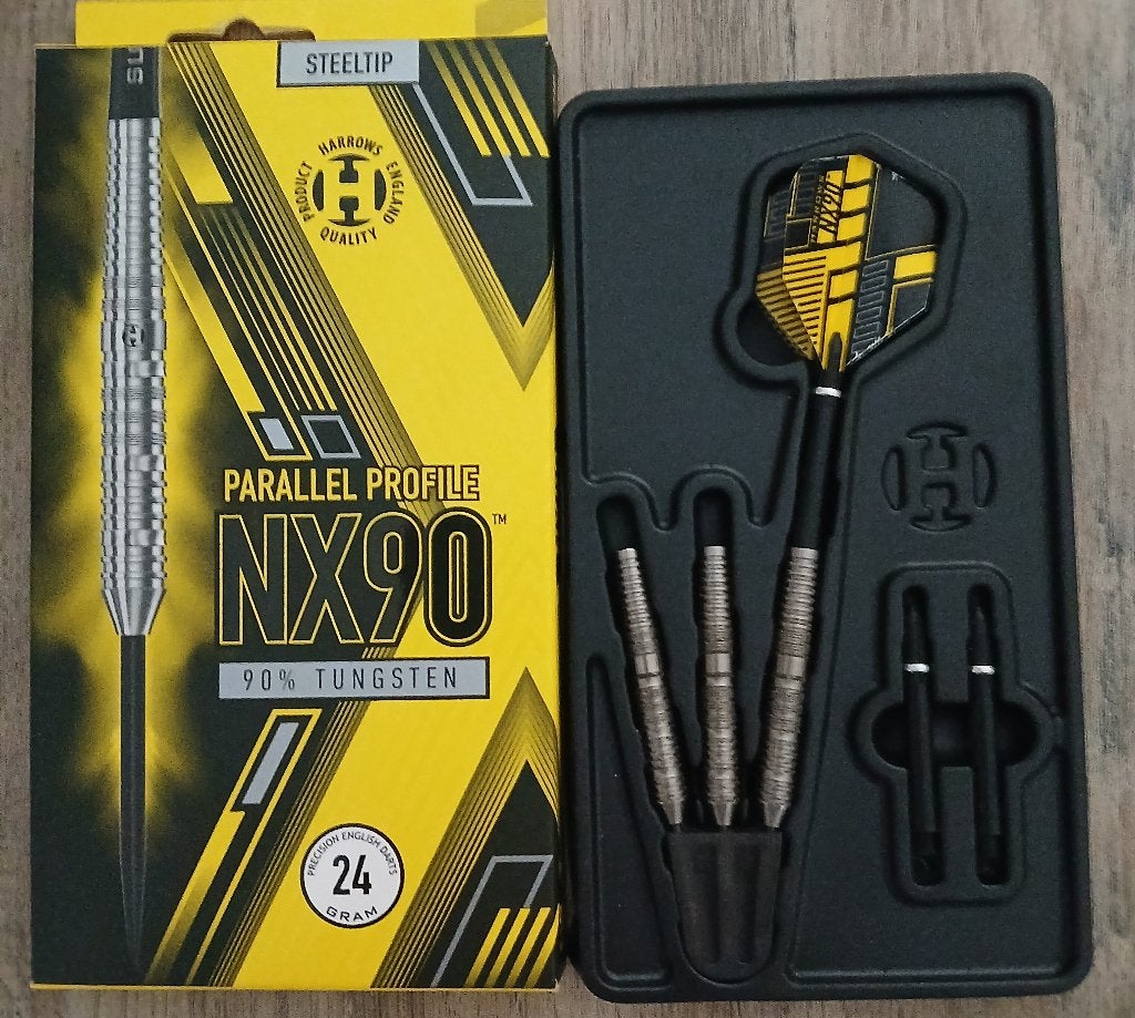 Harrows NX90    90%  ----  24gr, Ophalen of Verzenden, Zo goed als nieuw, Pijlen