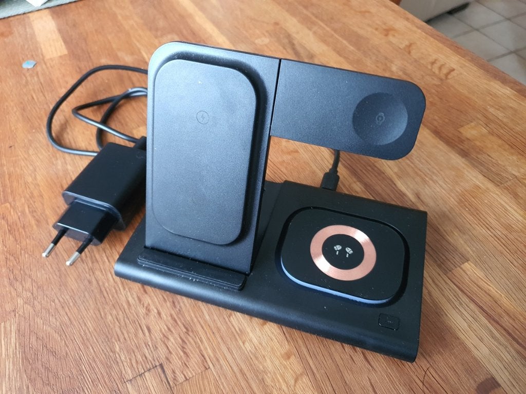 3-in-1 Draadloze Oplader voor Samsung Android., Draadloze oplader, Ophalen of Verzenden, Zo goed als nieuw, Samsung