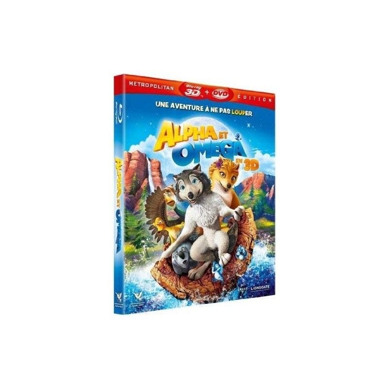 ALPHA ET OMEGA 3D en Combo EN BLURAY, Film, Français, Enfants et Jeunesse, Neuf, dans son emballage