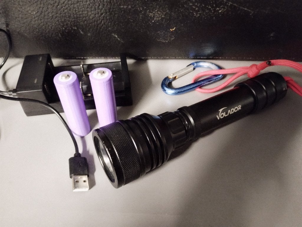 Lampe de plongée led 3100 Lumens, Sports nautiques & Bateaux, Enlèvement ou Envoi, Comme neuf, Lampe de plongée
