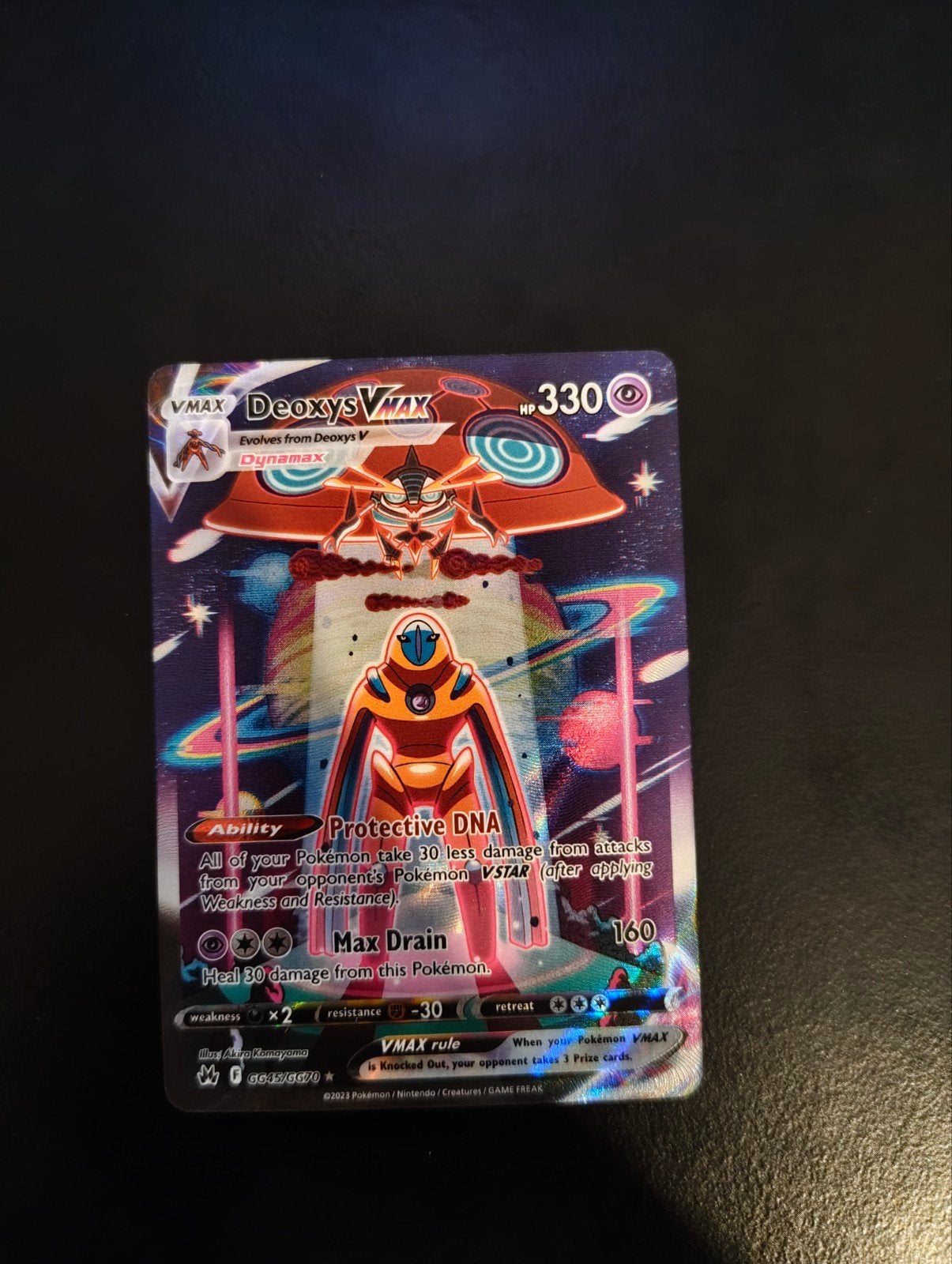 Deoxys VMAX - Crown Zenith GG45, Ophalen of Verzenden