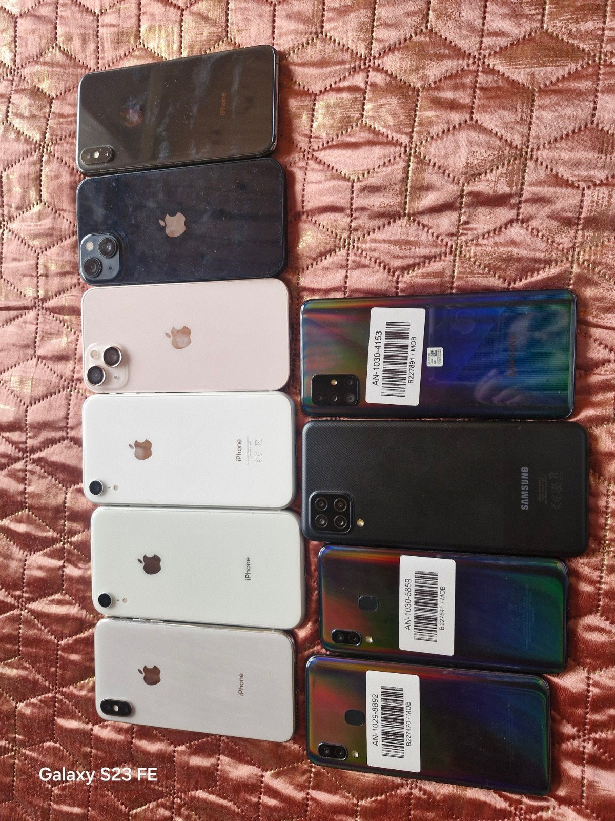 Lot iphones, Enlèvement, Samsung