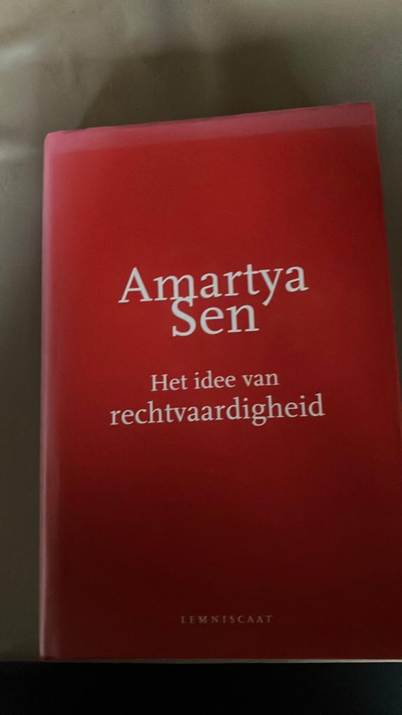 Amartya Sen - Het idee van rechtvaardigheid, Boeken, Filosofie, Ophalen of Verzenden, Amartya Sen