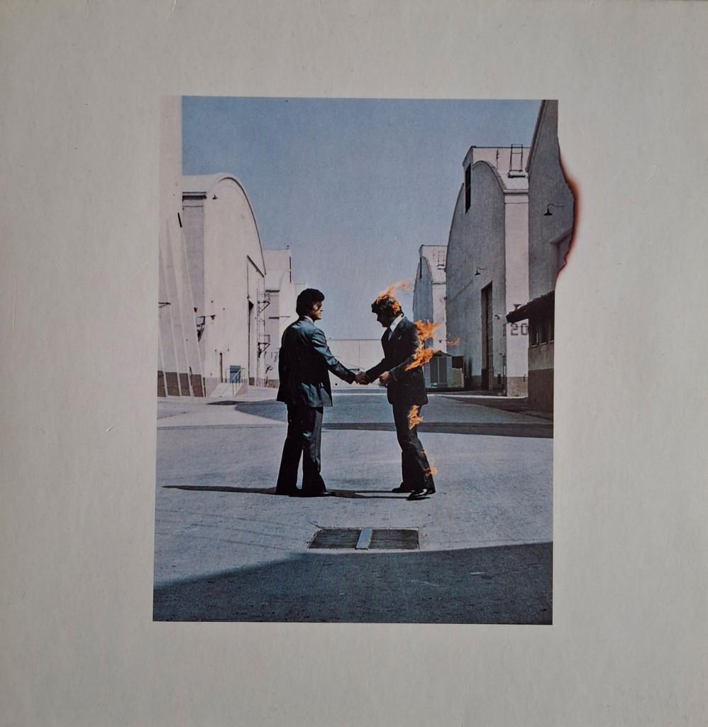 2 lp's Pink Floyd: "Wish you were here"+"The dark side..., Cd's en Dvd's, Vinyl | Rock, Inclusief binnenhoes, Ophalen, Zo goed als nieuw