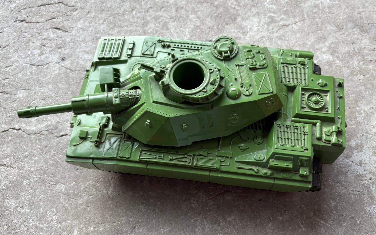 Action force battle tank vintage, Ophalen of Verzenden, Gebruikt