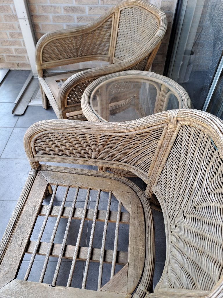 Terrasmeubel gratis af te halen, Gebruikt, Bijzettafel, Tuinset, Ophalen