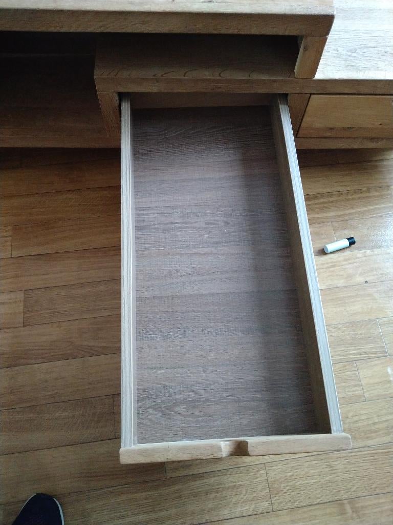Houten salontafel, Ophalen, Gebruikt, Landelijk, Eikenhout