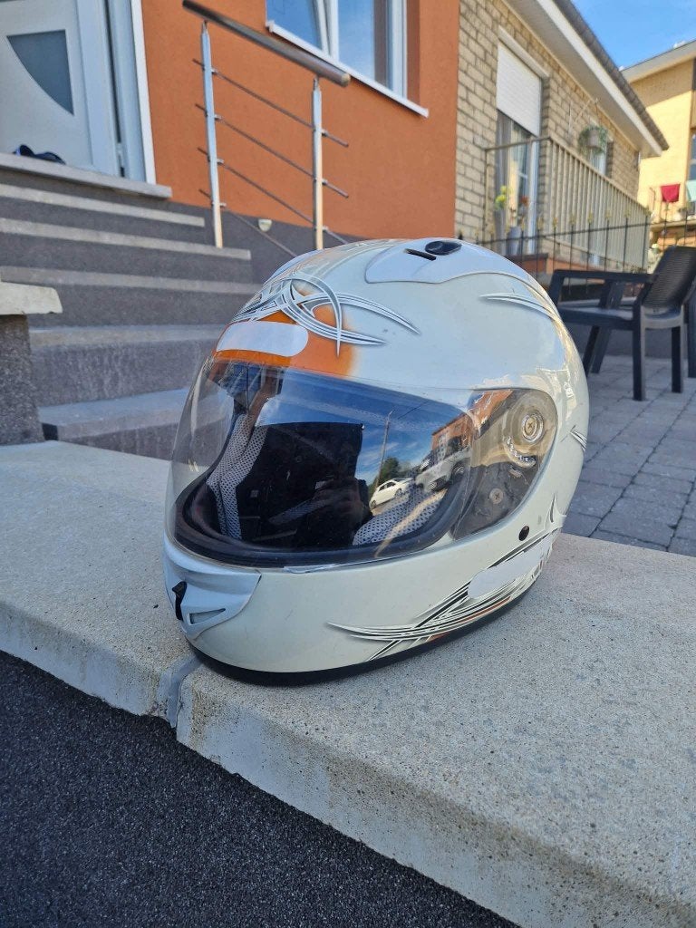 2x Casque moto taille XL " Roadsign" en bon état un des 2, Enlèvement, Seconde main, XL, Casque intégral