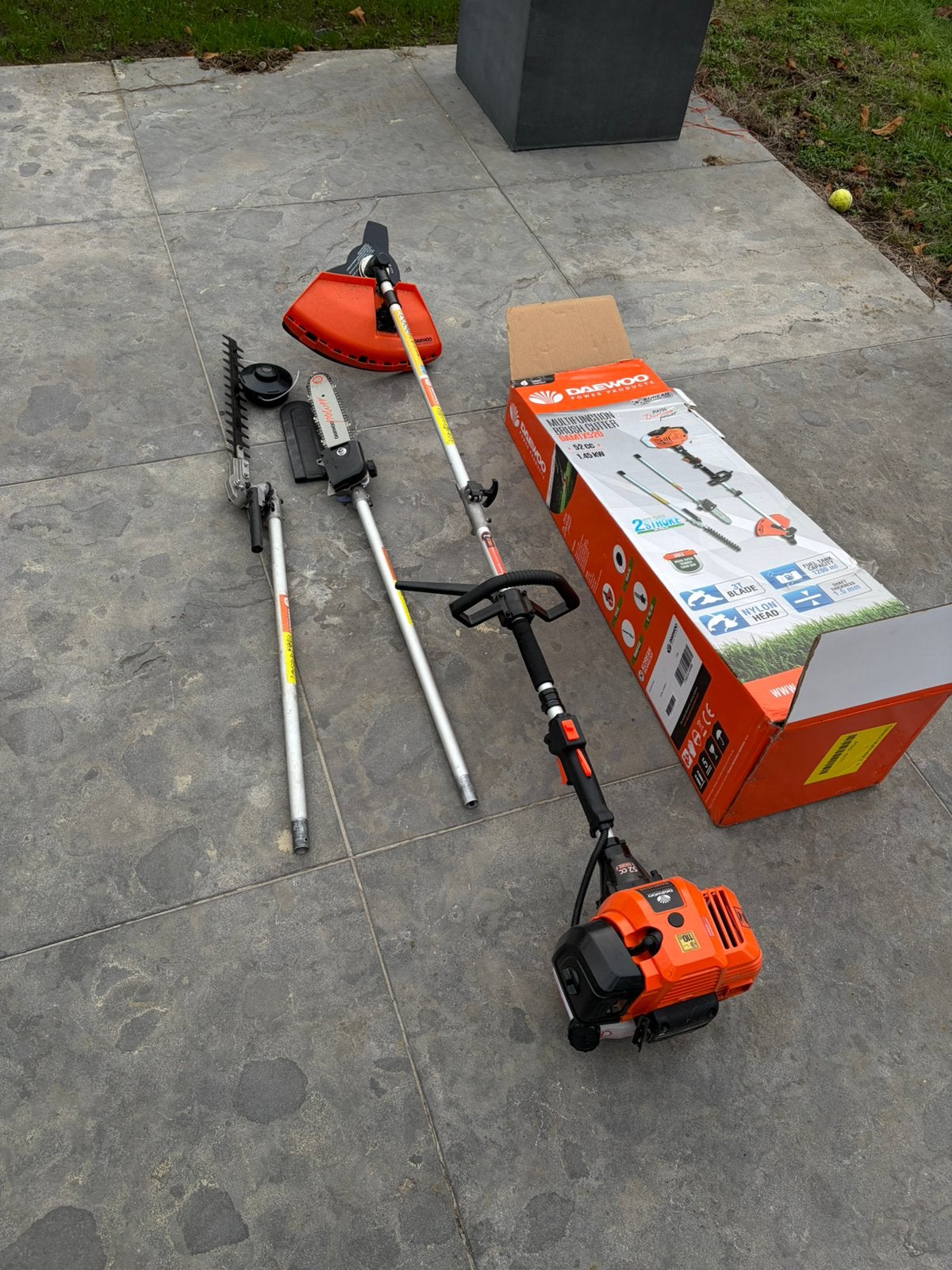 Outil multifonctions 4 en 1 Daewoo DAMTX520, Jardin & Terrasse, Enlèvement ou Envoi, Comme neuf, Essence
