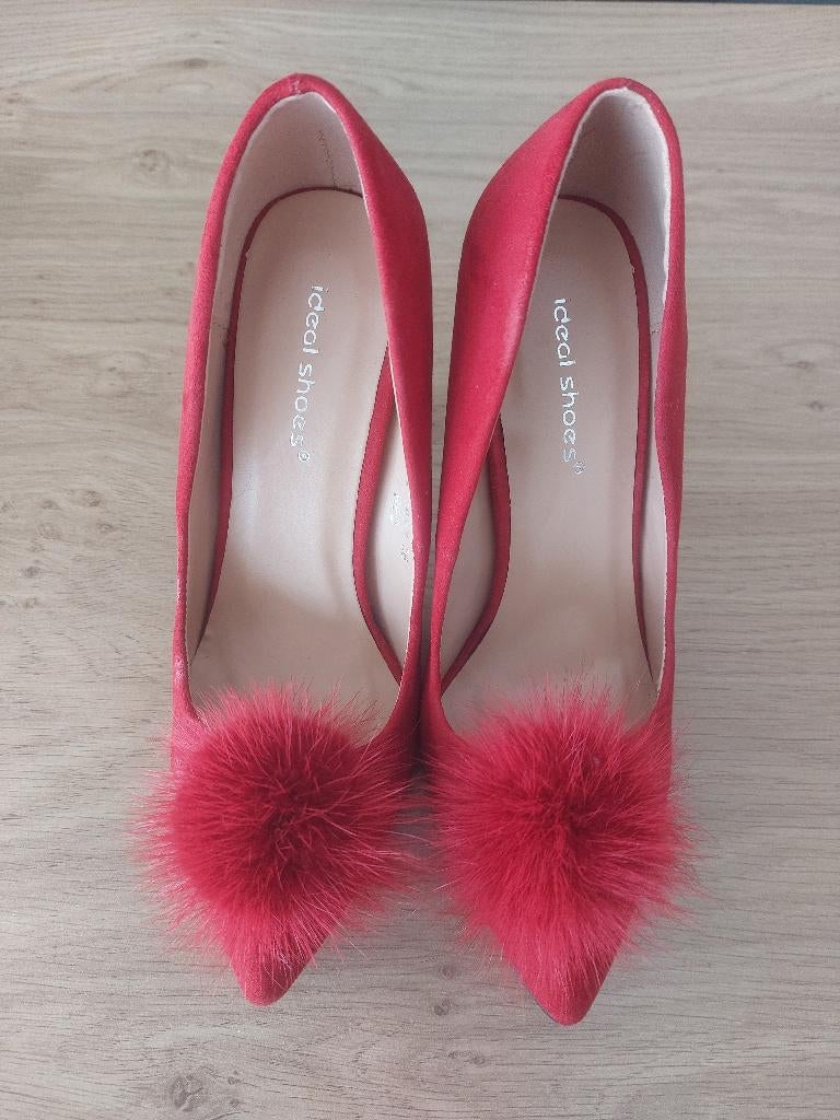 Escarpins rouges - Pointure 36., Vêtements | Femmes, Rouge, Ideal Shoes, Enlèvement ou Envoi, Escarpins