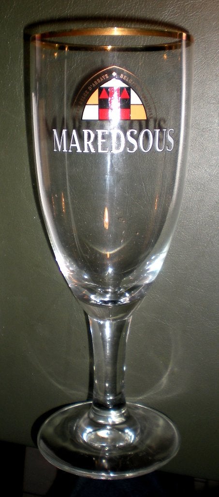 MAREDSOUS, Collections, Marques de bière, Enlèvement ou Envoi, Comme neuf, Verre ou Verres