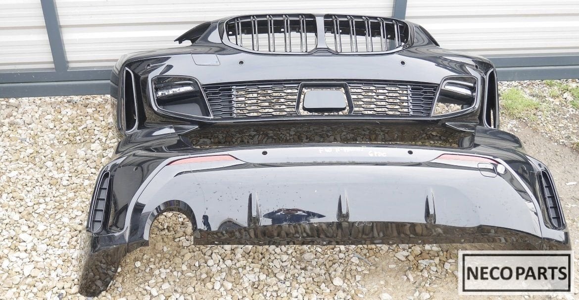 BMW 1 F40 VOORBUMPER ACHTERBUMPER M-PAKKET KOMPLEET!!, Gebruikt, -, -, Ophalen of Verzenden