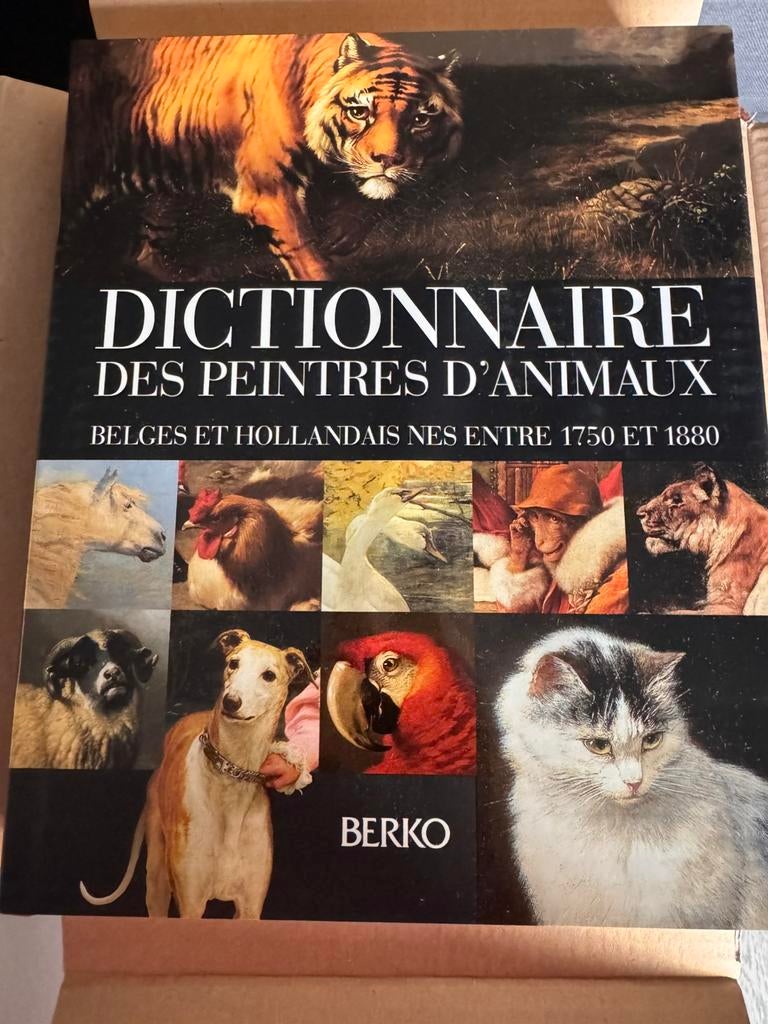 Dictionnaire des peintres d’animaux, belges et hollandais, Enlèvement, Neuf, Animaux, Tome à part