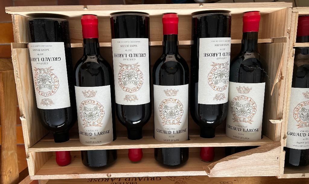 Lot de 6 bouteilles de Chât. Gruaud Larose, millésime 2019., Verzamelen, Wijnen, Nieuw, Rode wijn, Frankrijk, Vol, Ophalen of Verzenden