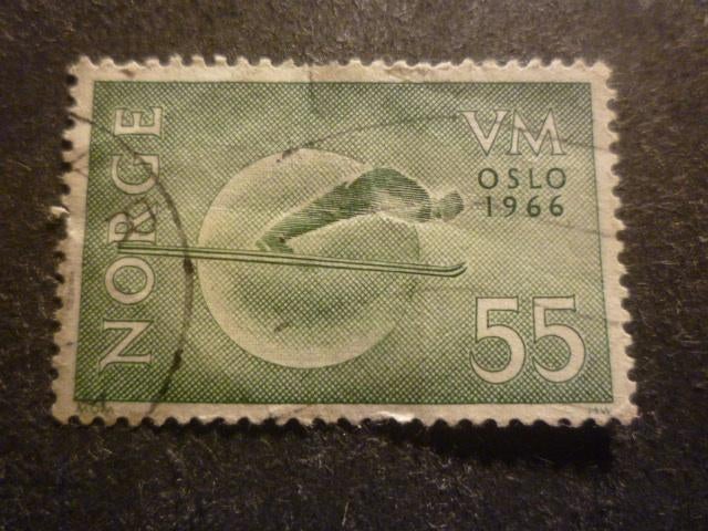 Noorwegen/Norvège 1966 Mi 538(o) Gestempeld/Oblitéré, Timbres & Monnaies, Timbres | Europe | Scandinavie, Envoi, Norvège