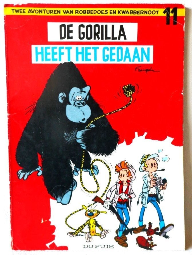 ROBBEDOES EN KWABERNOOT, 10 strips, nrs 11 tot 20, Ophalen