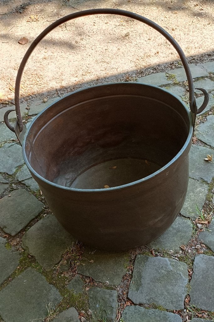 Antieke koperen ketel, Antiek en Kunst, Antiek | Brons en Koper, Ophalen