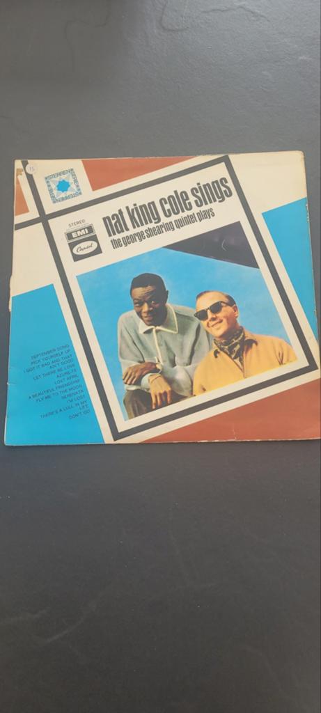 Nat King Cole sings the george shearing quintet plays, Cd's en Dvd's, Ophalen, Zo goed als nieuw, 1940 tot 1960, 12 inch