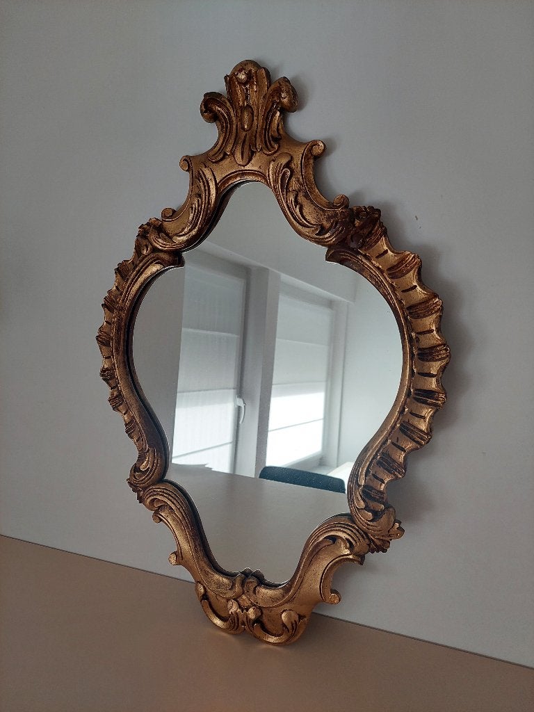 Vintage spiegel, Ophalen, Overige vormen, Minder dan 50 cm, Minder dan 100 cm