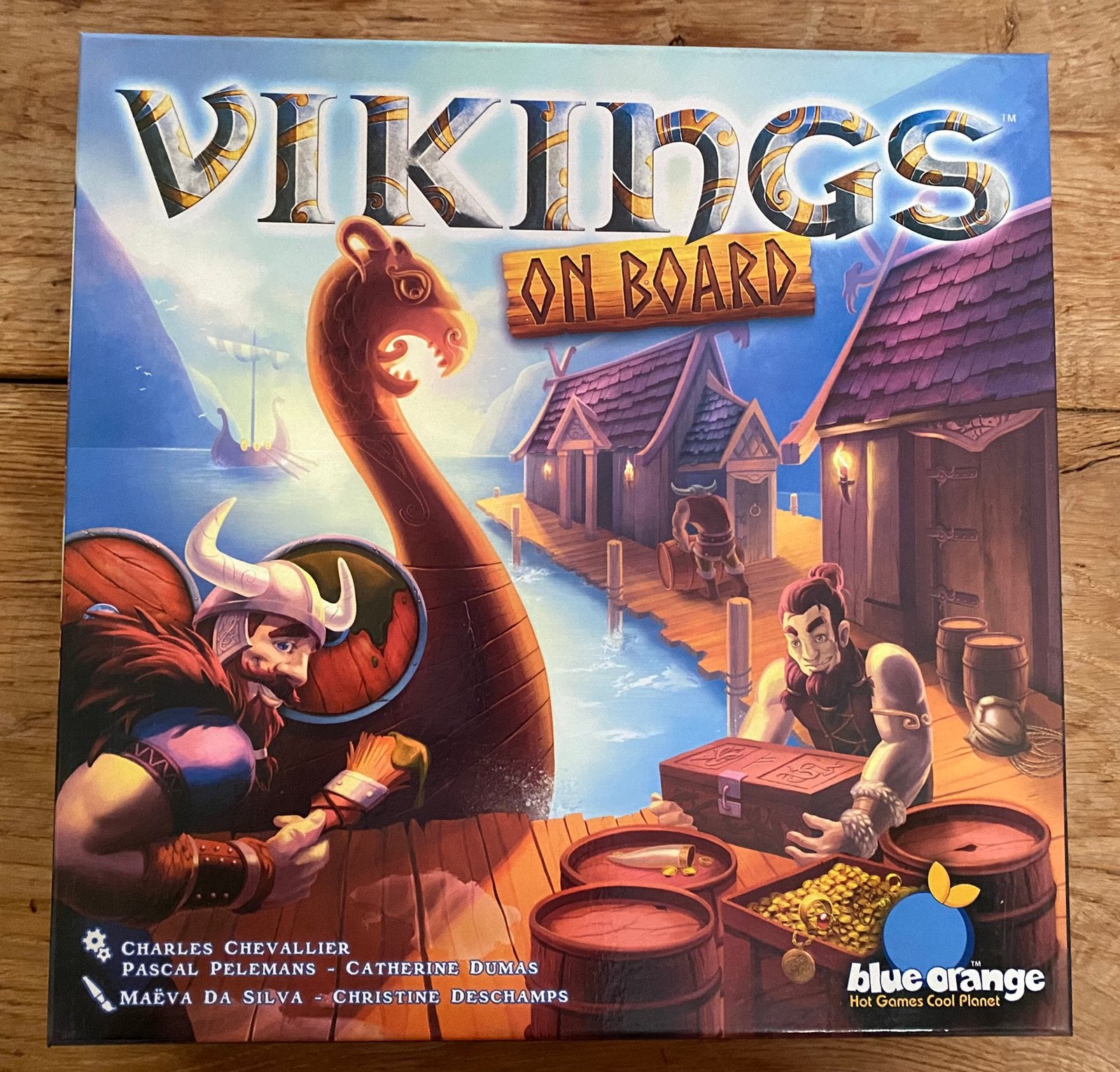 Jeu de societe Vikings on board, Enlèvement ou Envoi, Comme neuf