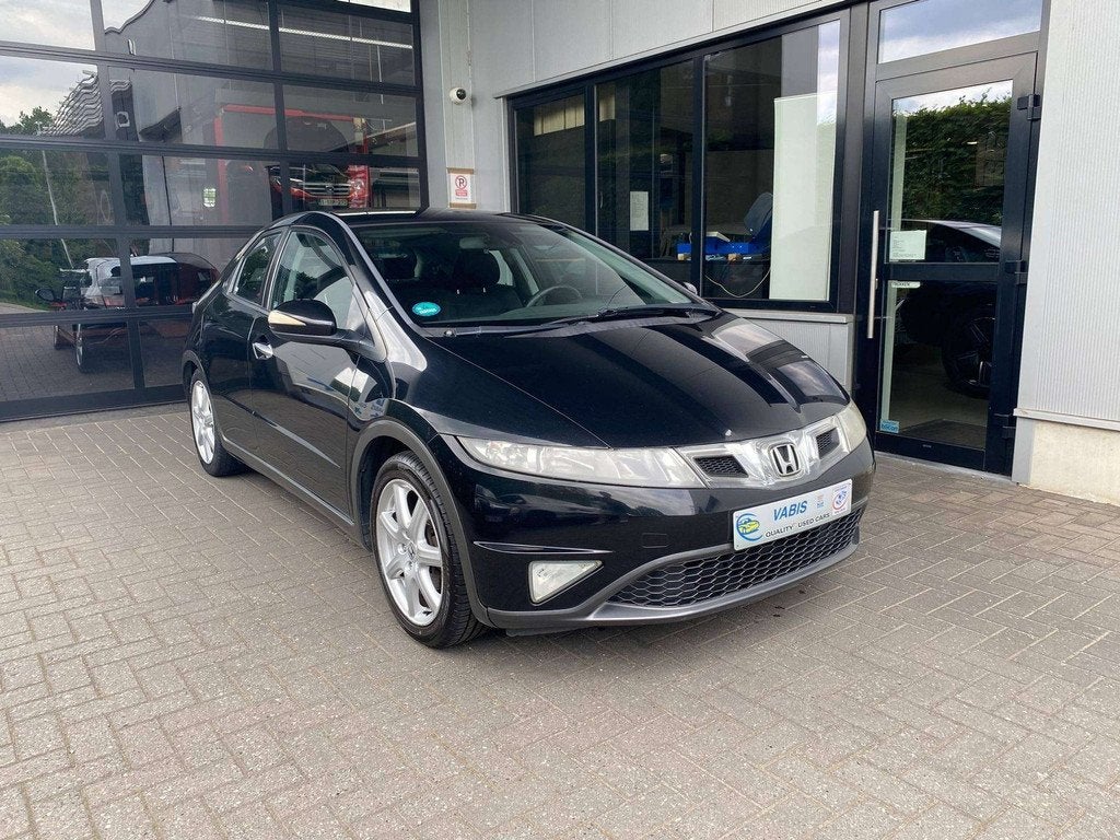 Honda Civic Civic 1.4 i-VTEC Benzine/Airco/ 12 maanden garan, Auto's, Honda, Euro 5, Stof, Gebruikt, Zwart