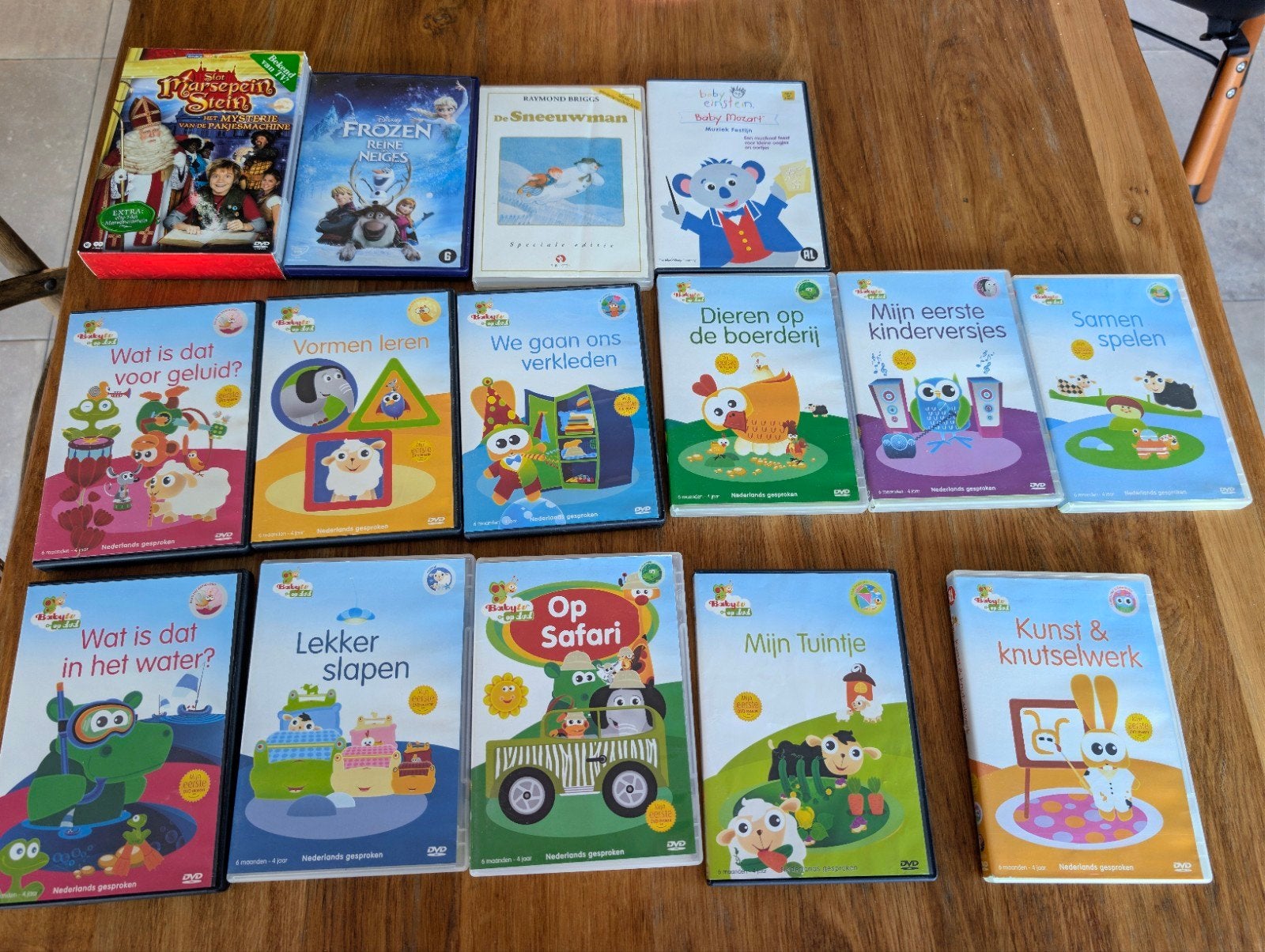 Lot kinderdvd's, Cd's en Dvd's, Ophalen
