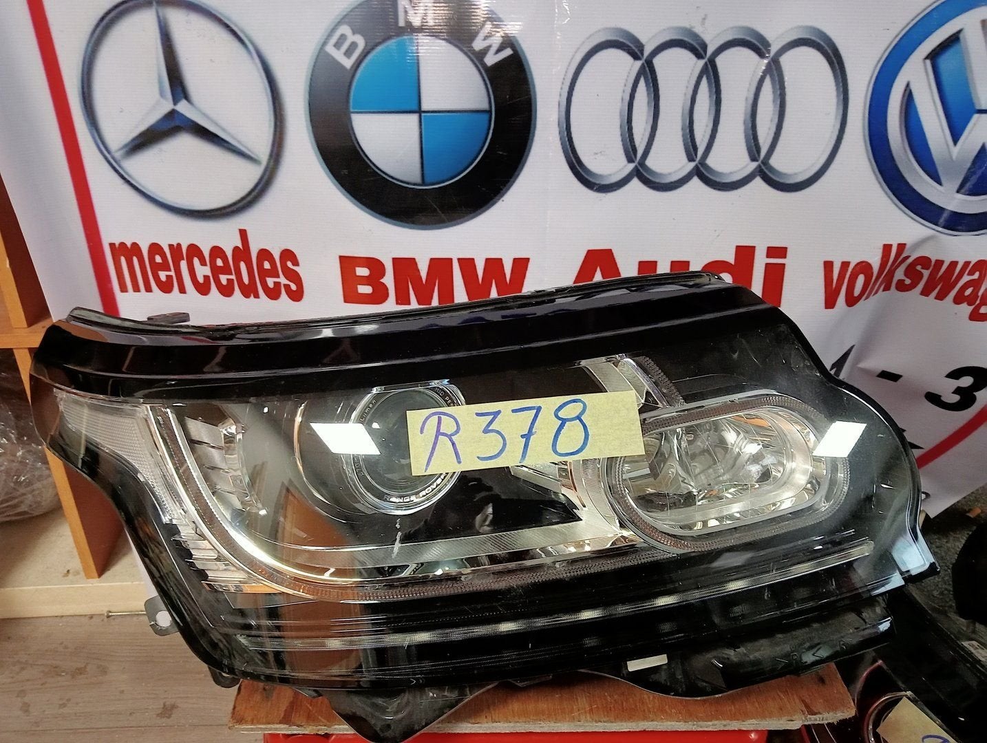 RANGE ROVER VOGUE L405 XENON LED-KOPLAMP L CK52-13W029-ED Ka, -, -, Ophalen of Verzenden, -