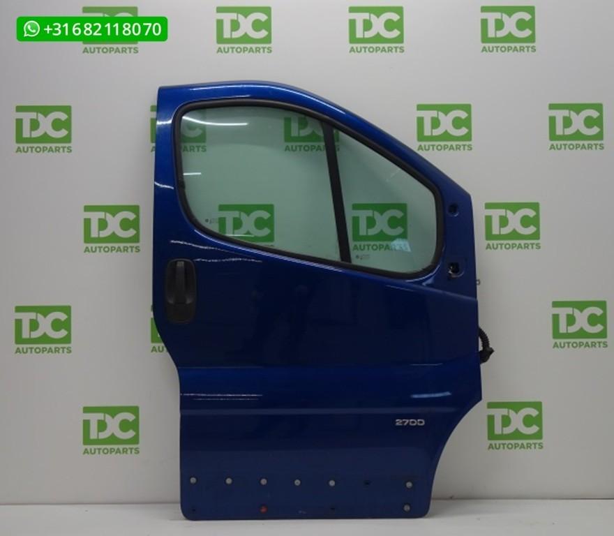 Opel Vivaro bestel A ('01-'14) Deur rechtsvoor blauw, Gebruikt, Deur, Opel, Ophalen of Verzenden