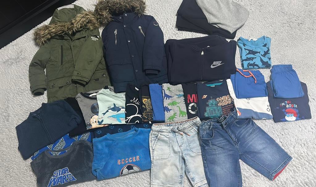 Jongens kleren maat 116, Ophalen, Zo goed als nieuw