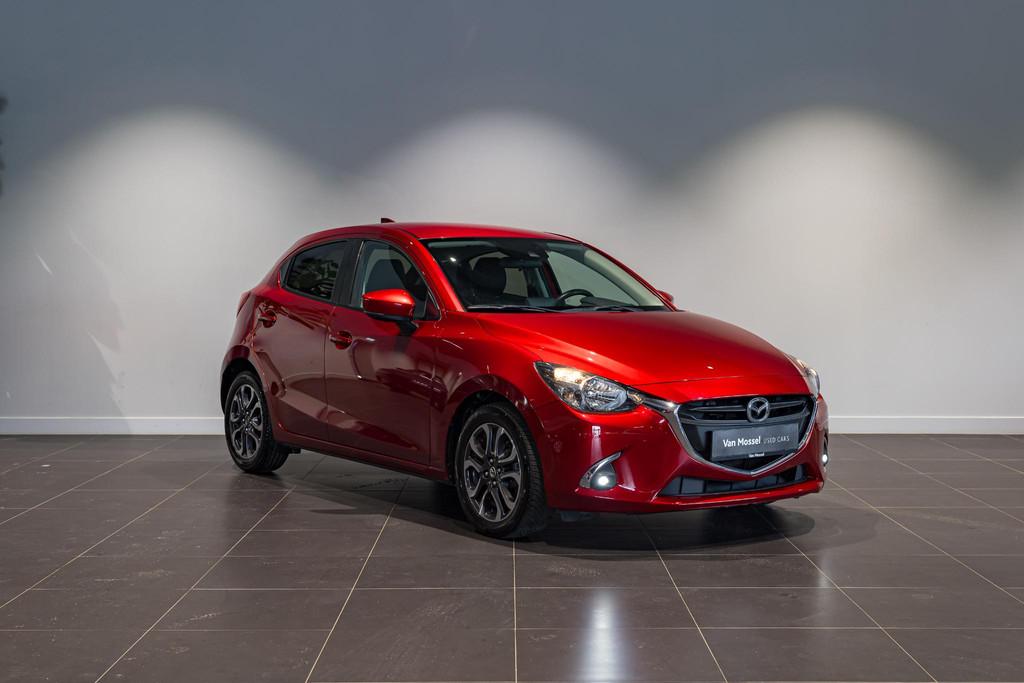 Mazda 2 1.5 Skyactiv-G 66kW Hakoné, Auto's, Mazda, Stof, Gebruikt, Bedrijf, 66 kW