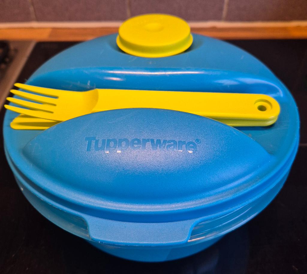 Salade Tupperware To Go, Enlèvement ou Envoi, Comme neuf, Bleu, Autres types