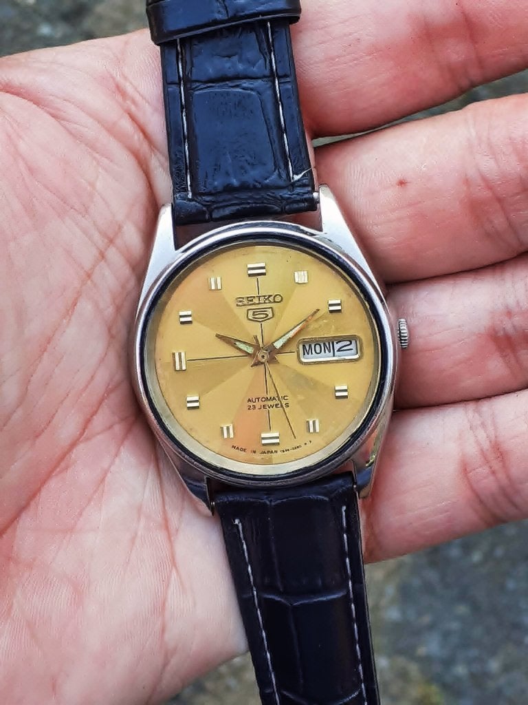 Vintage Seiko 5 6309-8930 1984, Enlèvement ou Envoi, Utilisé, Seiko