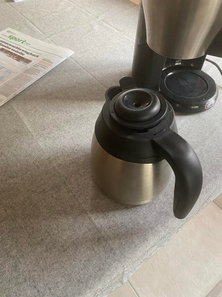 Koffiezet apparaat met thermos, Café moulu, Utilisé, 10 tasses ou plus, Enlèvement