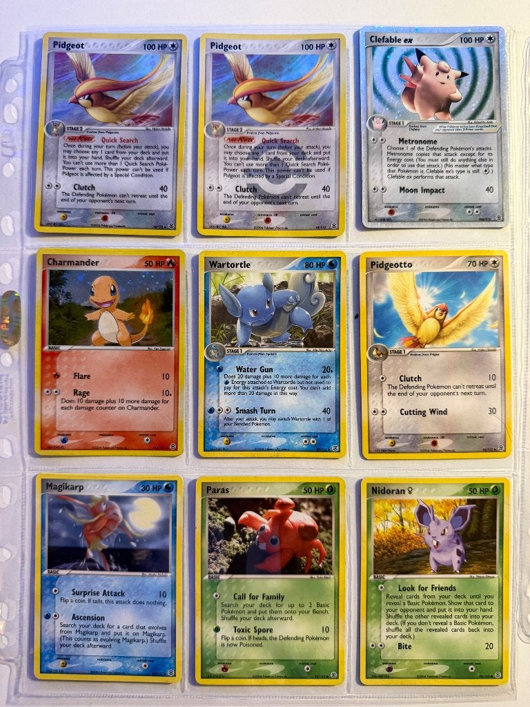 Ex fire red en leaf green set, Enlèvement ou Envoi, Comme neuf, Plusieurs cartes, Foil