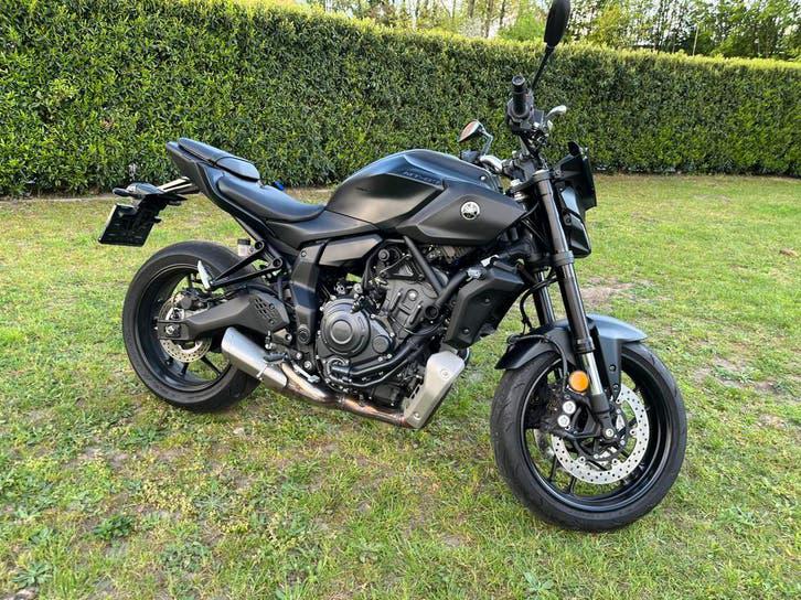 Yamaha MT-07 2025 | Full black | 4 jaar garantie, Permis Moto A, Occasion, Plus de 35 kW, 2 cylindres