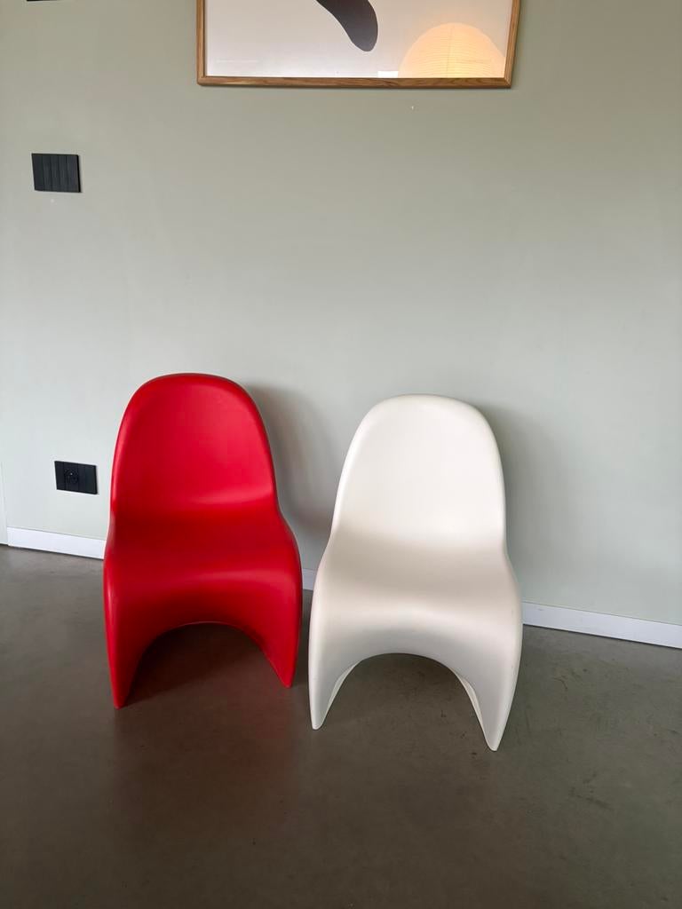 Vitra Panton kinderstoel (set van 2), Ophalen, Gebruikt