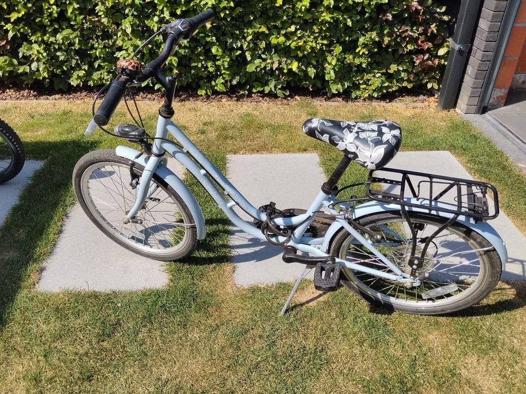Meisjesfiets, Fietsen en Brommers, Ophalen, Gebruikt, Velgrem, Versnellingen