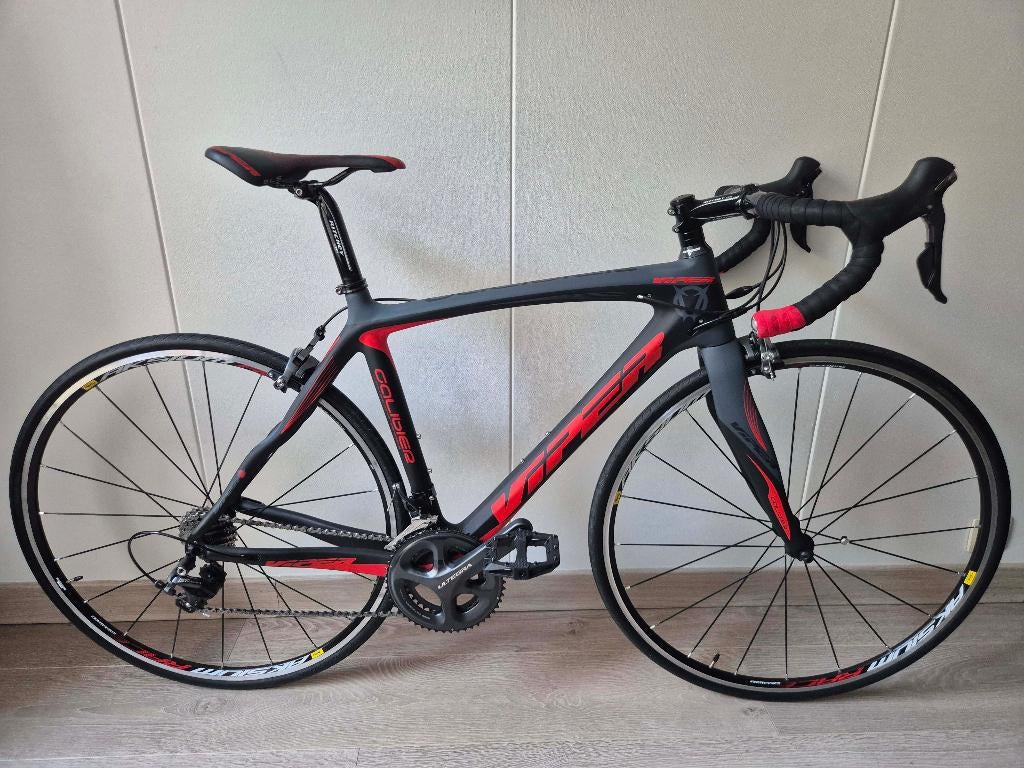 Viper Galibier Ultegra — Maat 51, Fietsen en Brommers, Carbon, 10 tot 15 versnellingen, Zo goed als nieuw, Ophalen