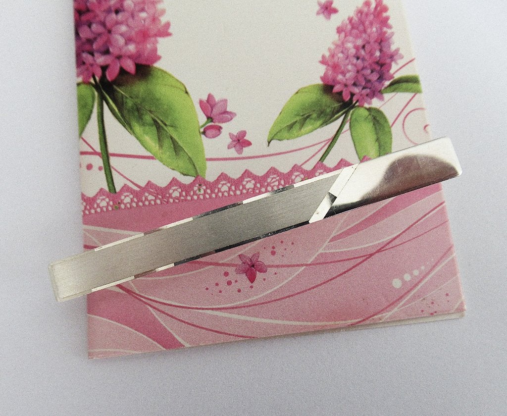 Stropdas clip Zilveren 925 Kordes - Lichtenfels Duitsland., Handtassen en Accessoires, Ophalen of Verzenden, Zilver