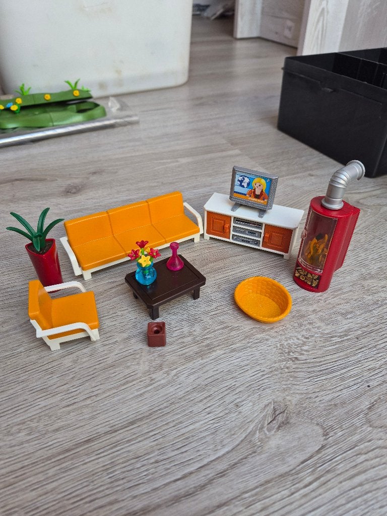 Playmobil Gezellige Woonkamer (set 5332) niet compleet, Kinderen en Baby's, Ophalen, Gebruikt, Complete set, Overige typen